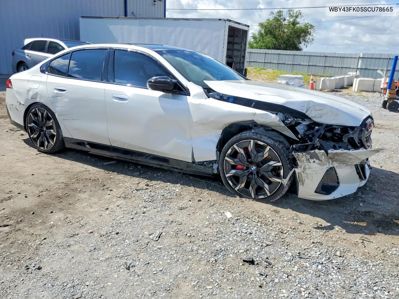 2025 BMW I5 M60 VIN: WBY43FK05SCU78665 Lot: 59377476