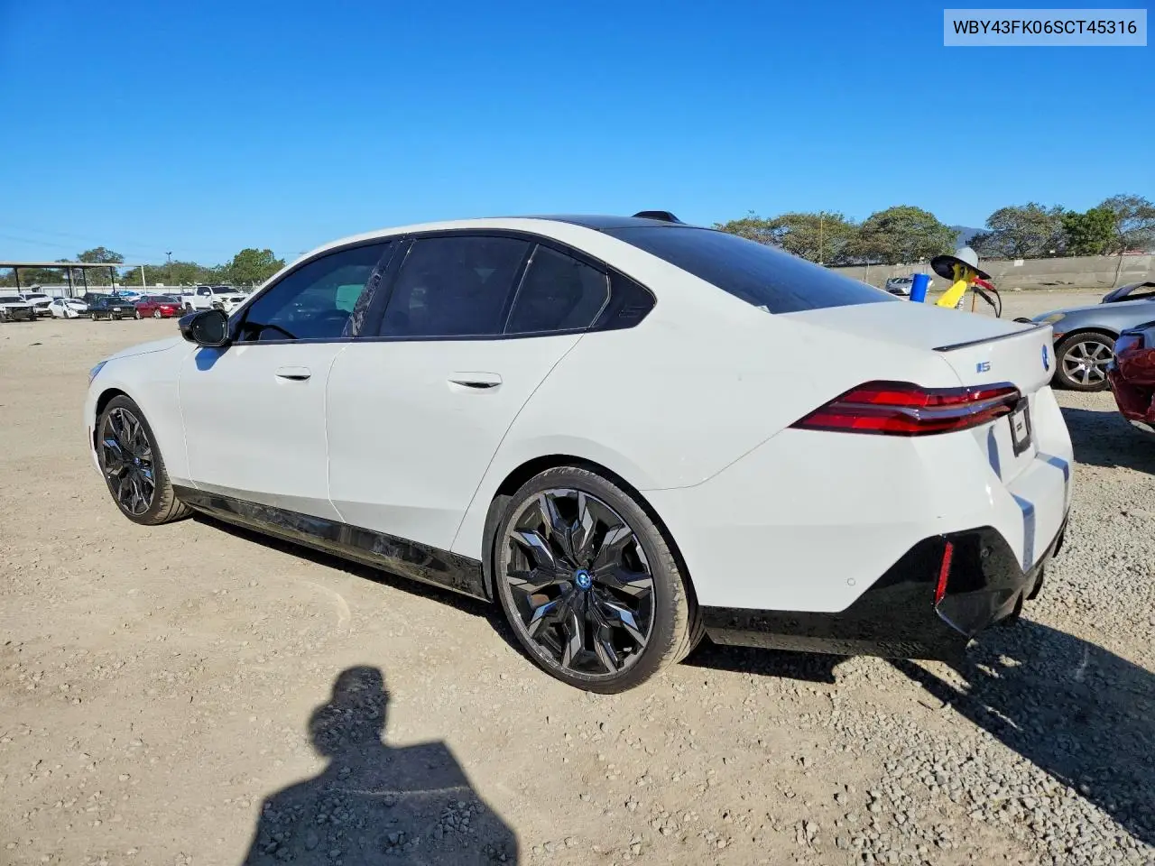 2025 BMW I5 M60 VIN: WBY43FK06SCT45316 Lot: 74449905