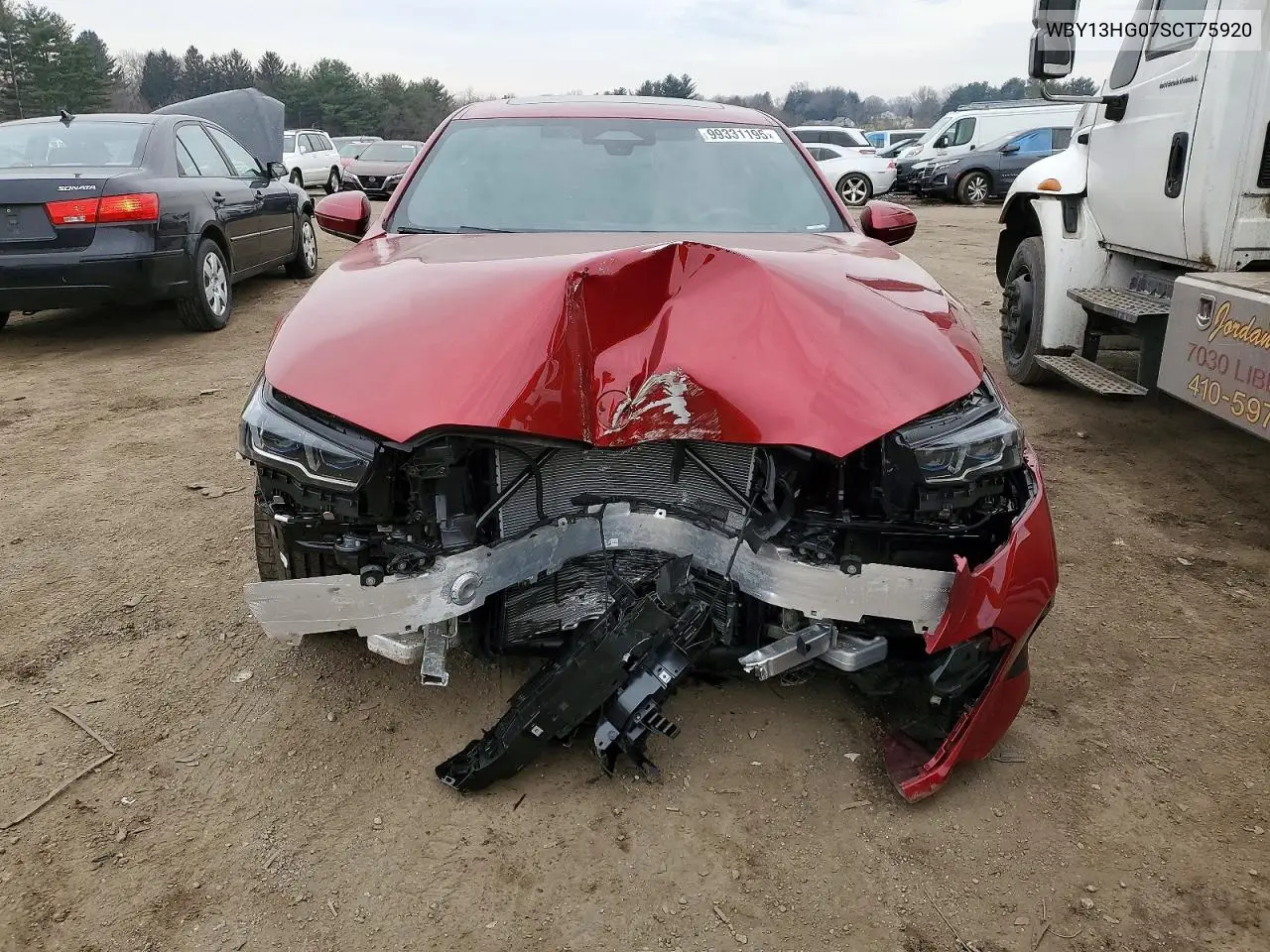 2025 BMW I5 xDrive 40 VIN: WBY13HG07SCT75920 Lot: 99331195