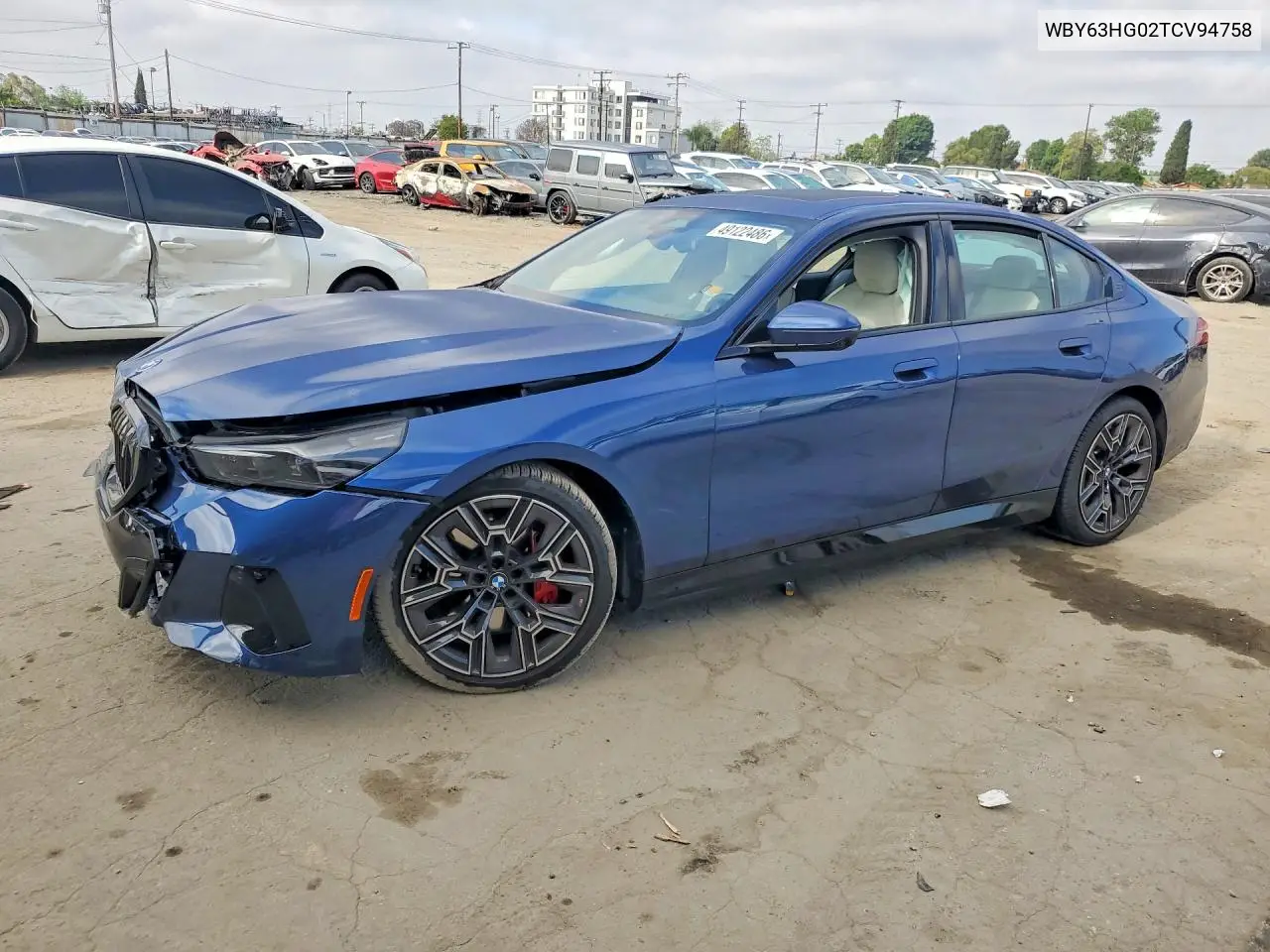 2026 BMW I5 Edrive 40 VIN: WBY63HG02TCV94758 Lot: 49122486