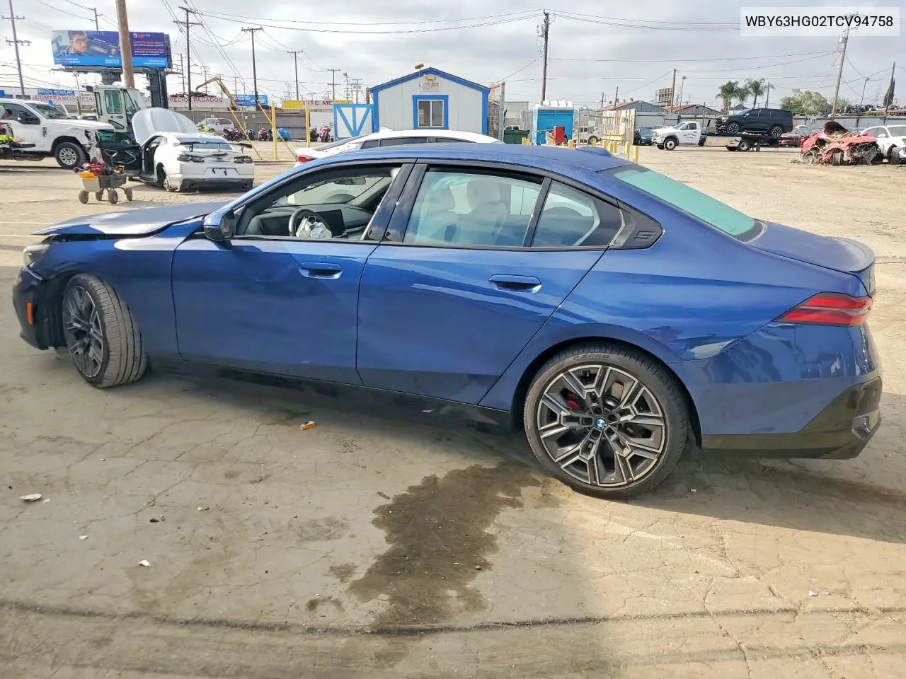 2026 BMW I5 Edrive 40 VIN: WBY63HG02TCV94758 Lot: 49122486