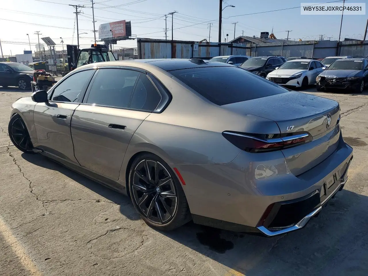 2024 BMW I7 xDrive60 VIN: WBY53EJ0XRCP46331 Lot: 53220226