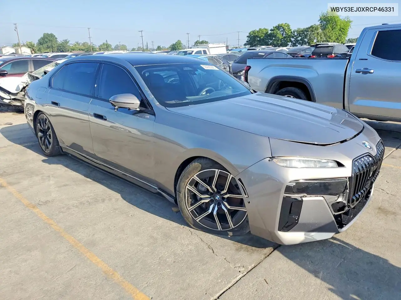 2024 BMW I7 xDrive60 VIN: WBY53EJ0XRCP46331 Lot: 53220226