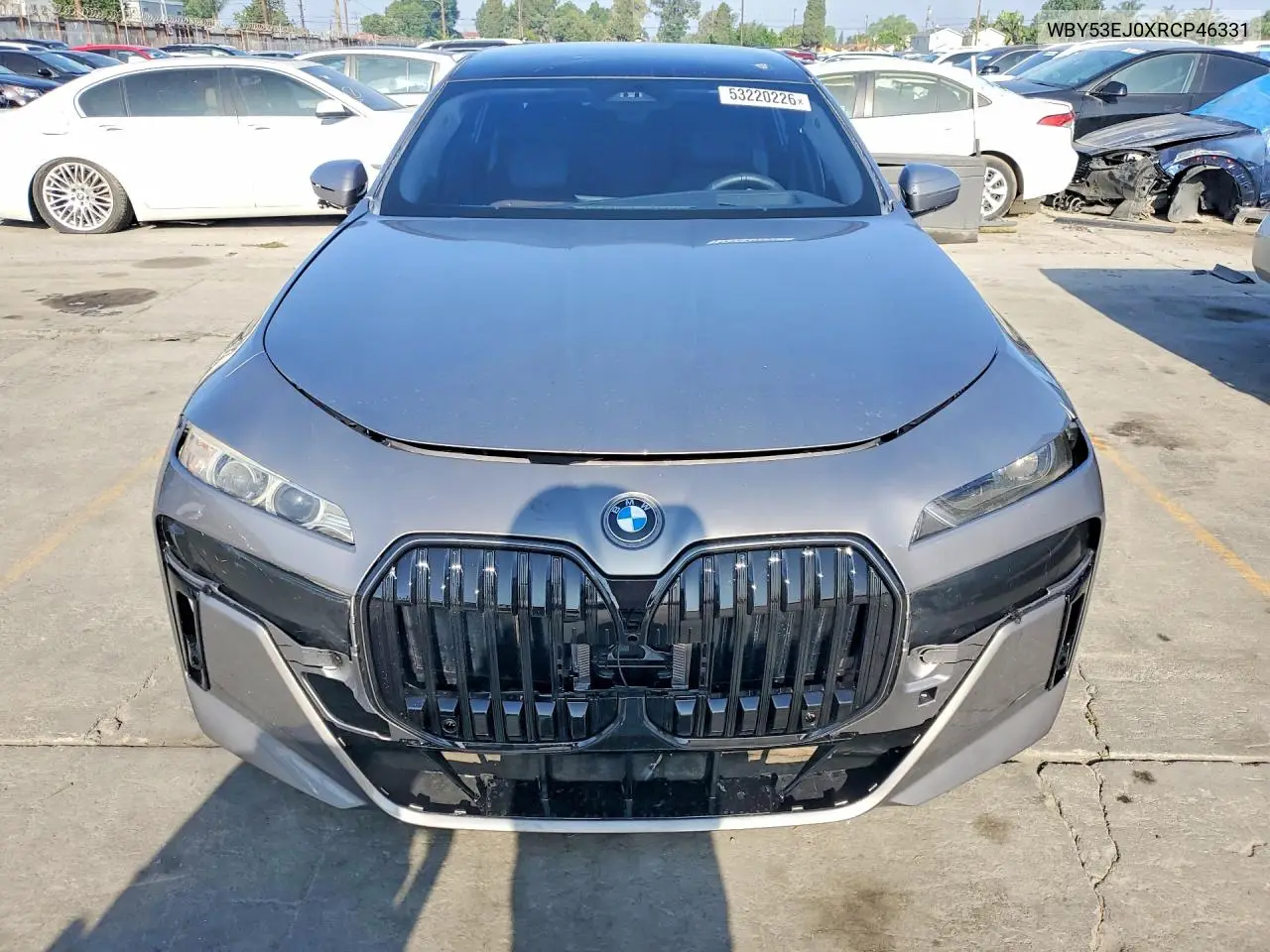 2024 BMW I7 xDrive60 VIN: WBY53EJ0XRCP46331 Lot: 53220226