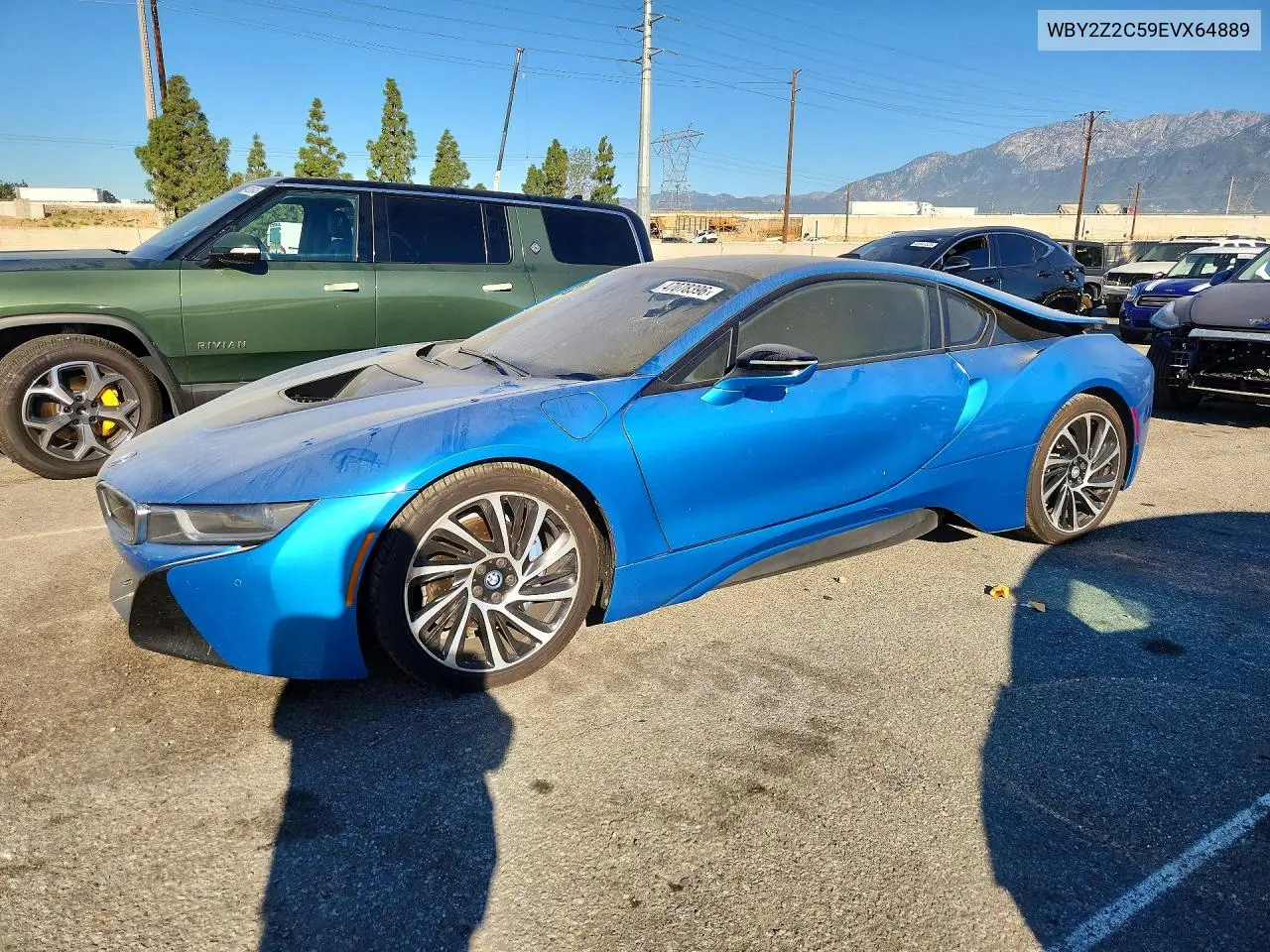 2014 BMW I8 VIN: WBY2Z2C59EVX64889 Lot: 47078396