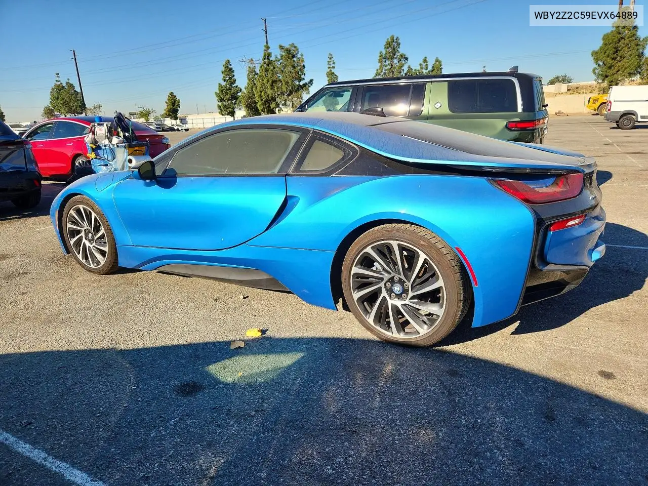 2014 BMW I8 VIN: WBY2Z2C59EVX64889 Lot: 47078396