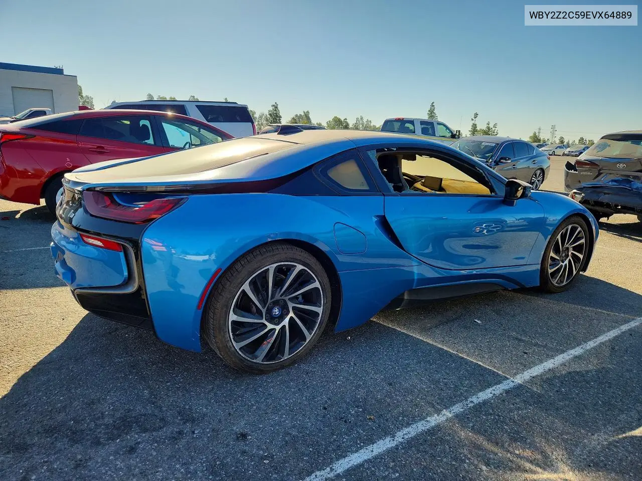 2014 BMW I8 VIN: WBY2Z2C59EVX64889 Lot: 47078396
