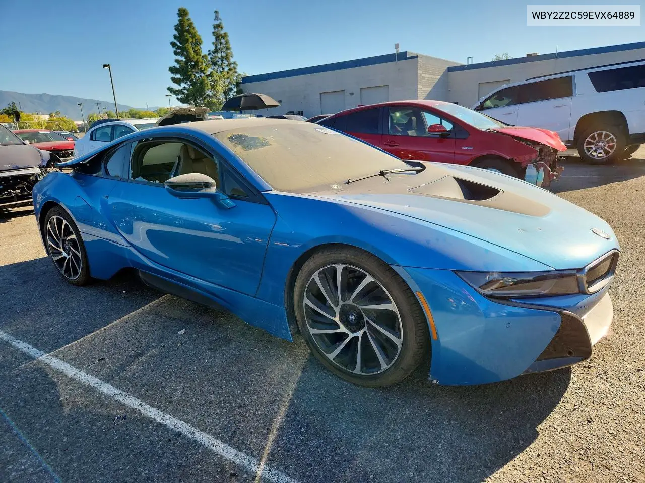 2014 BMW I8 VIN: WBY2Z2C59EVX64889 Lot: 47078396