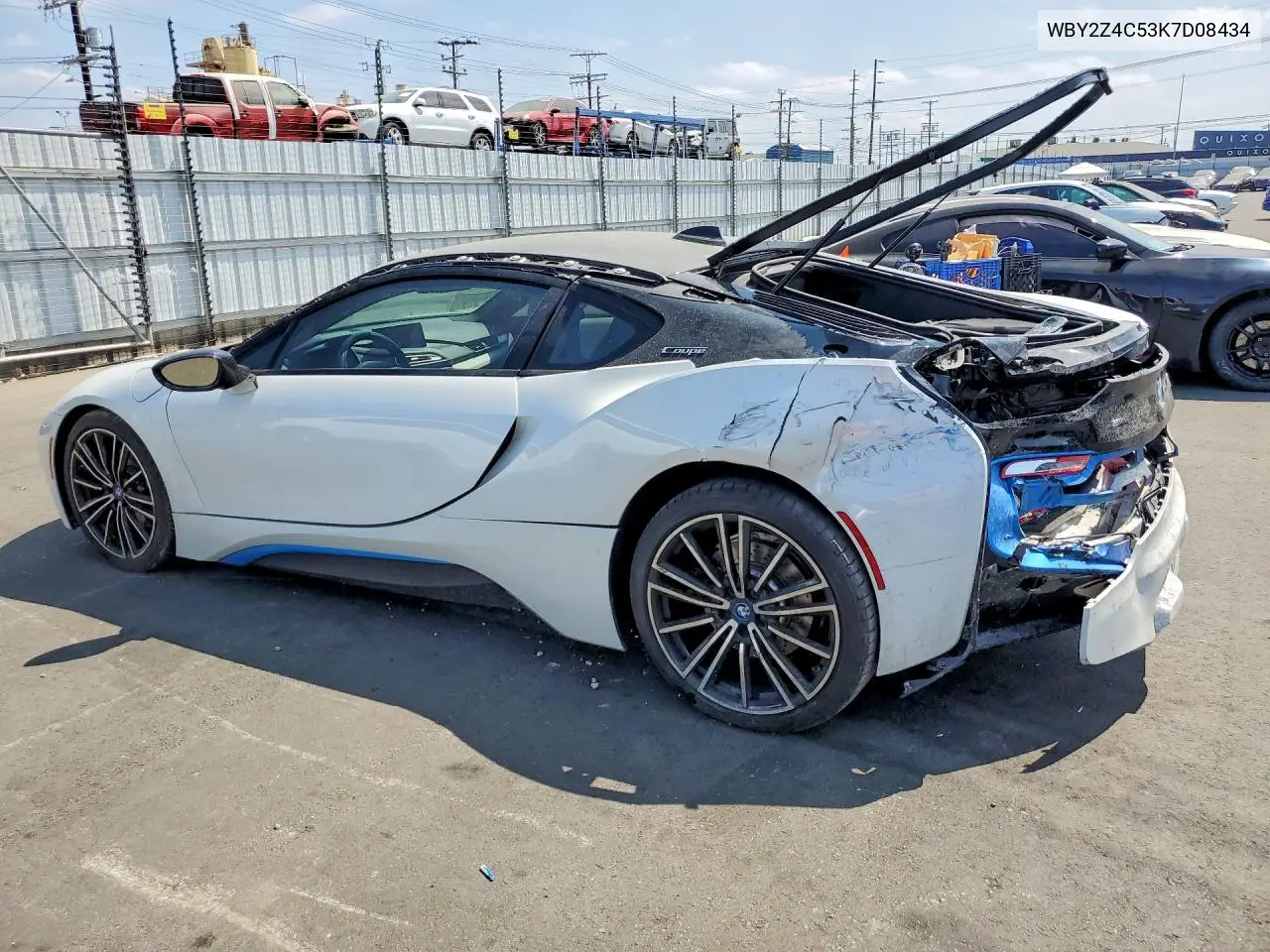 2019 BMW I8 VIN: WBY2Z4C53K7D08434 Lot: 58260766