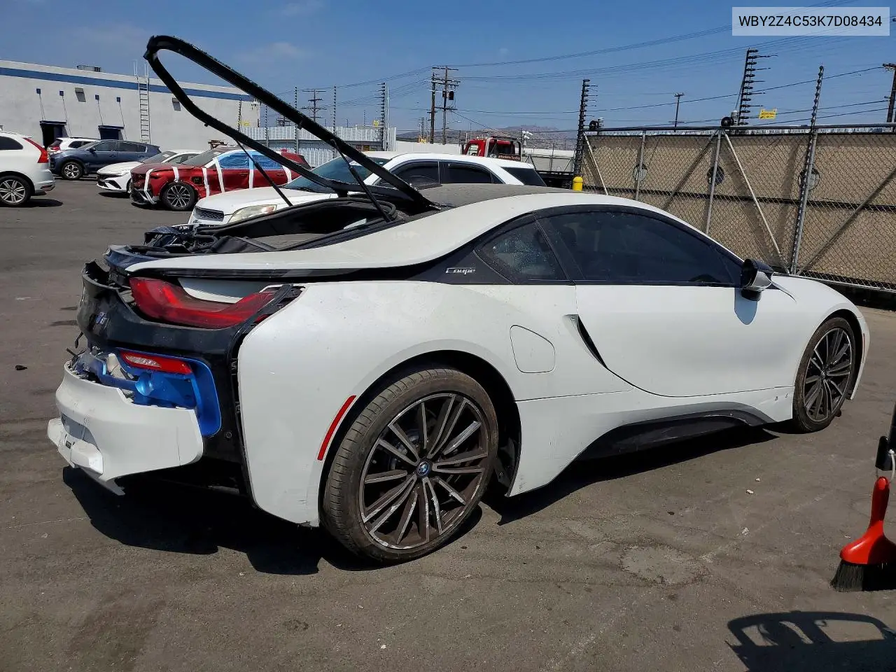2019 BMW I8 VIN: WBY2Z4C53K7D08434 Lot: 58260766