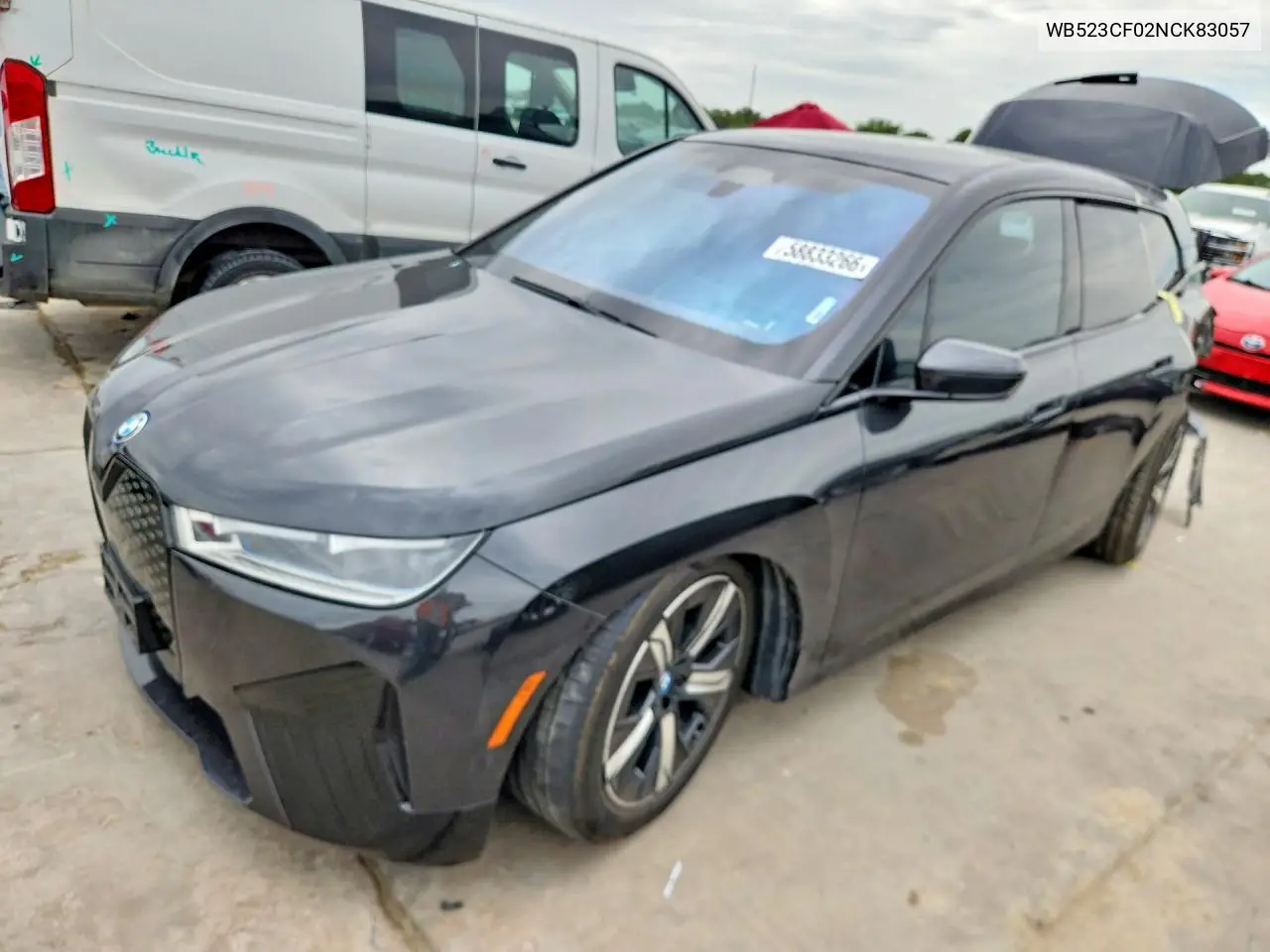 2022 BMW Ix xDrive50 VIN: WB523CF02NCK83057 Lot: 58833266