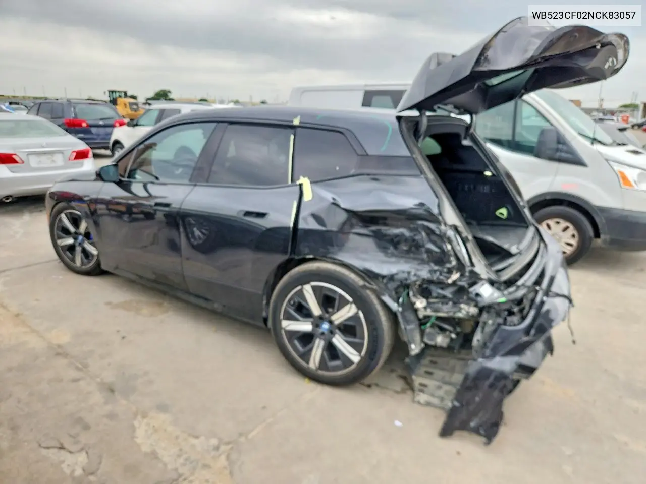 2022 BMW Ix xDrive50 VIN: WB523CF02NCK83057 Lot: 58833266