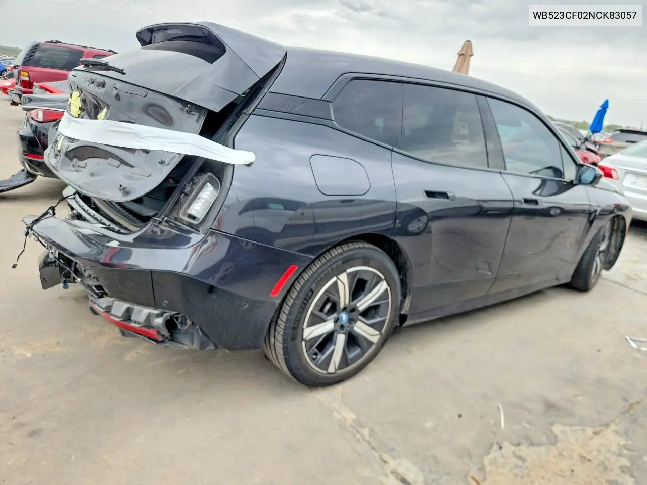 2022 BMW Ix xDrive50 VIN: WB523CF02NCK83057 Lot: 58833266