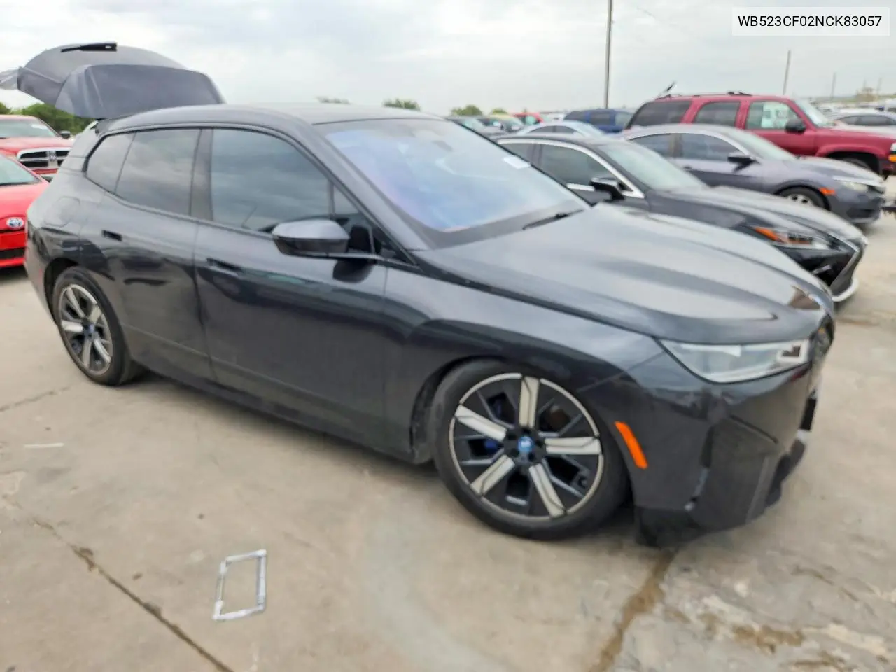 2022 BMW Ix xDrive50 VIN: WB523CF02NCK83057 Lot: 58833266
