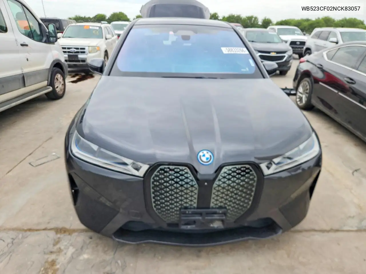 2022 BMW Ix xDrive50 VIN: WB523CF02NCK83057 Lot: 58833266