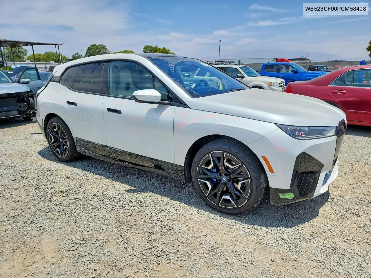 2023 BMW Ix xDrive50 VIN: WB523CF00PCM58408 Lot: 56713696