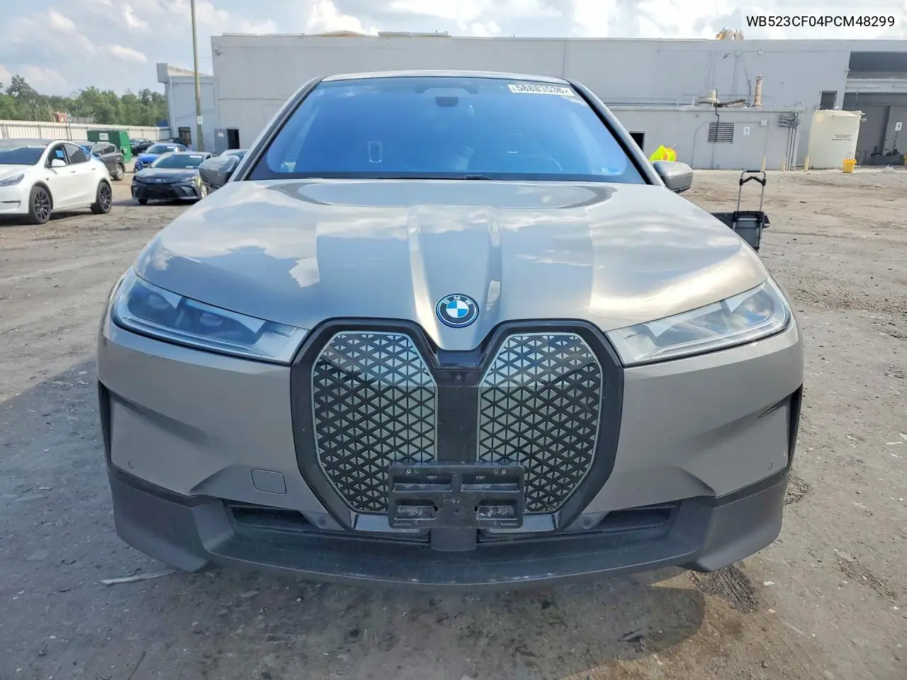 2023 BMW Ix xDrive50 VIN: WB523CF04PCM48299 Lot: 58883536