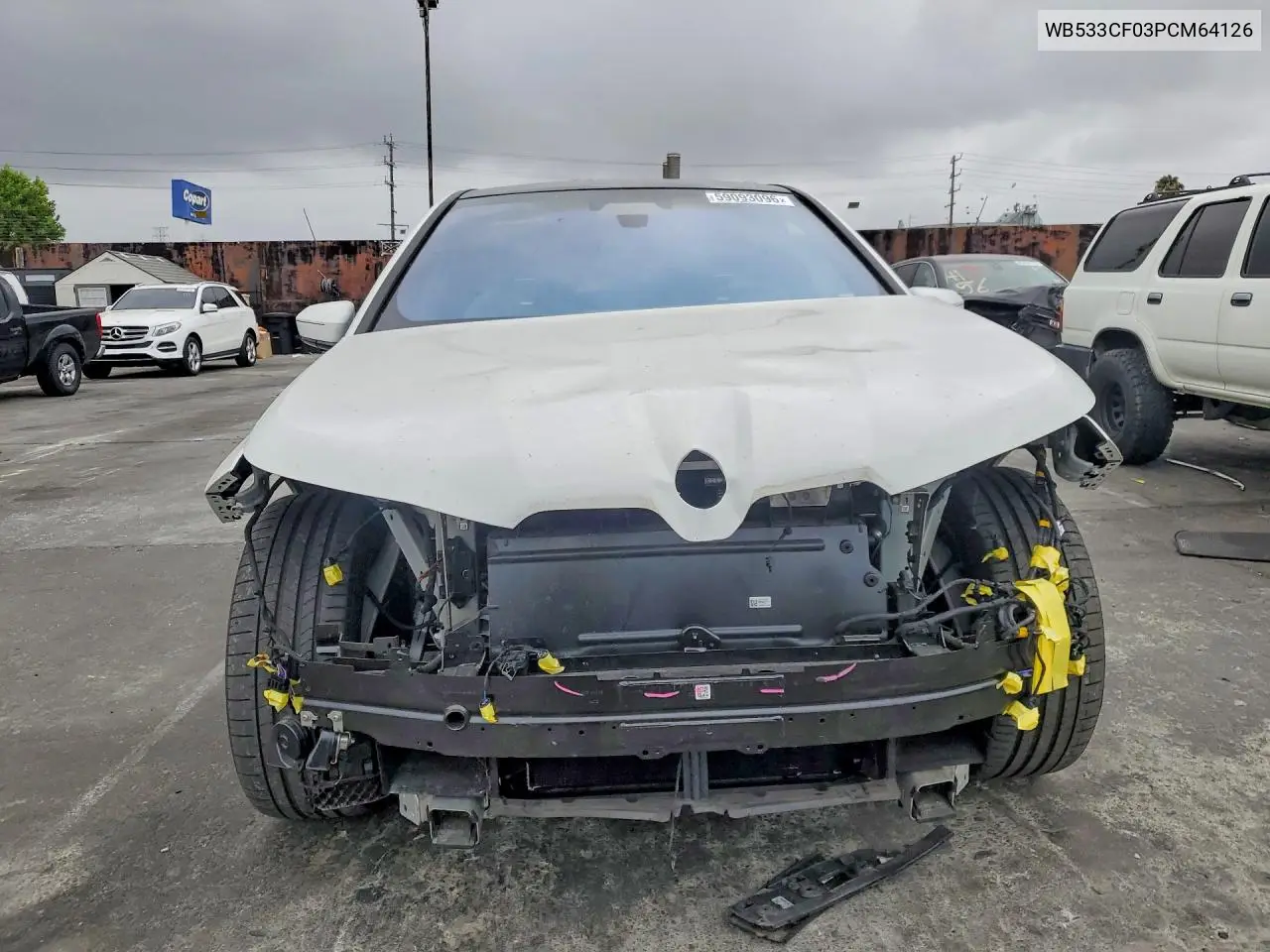 2023 BMW Ix M60 VIN: WB533CF03PCM64126 Lot: 59093096