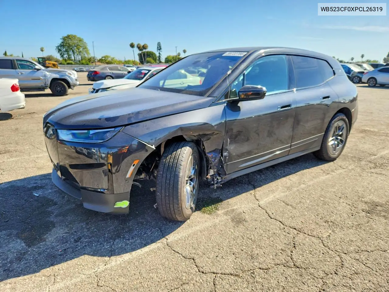 2023 BMW Ix xDrive50 VIN: WB523CF0XPCL26319 Lot: 59722786