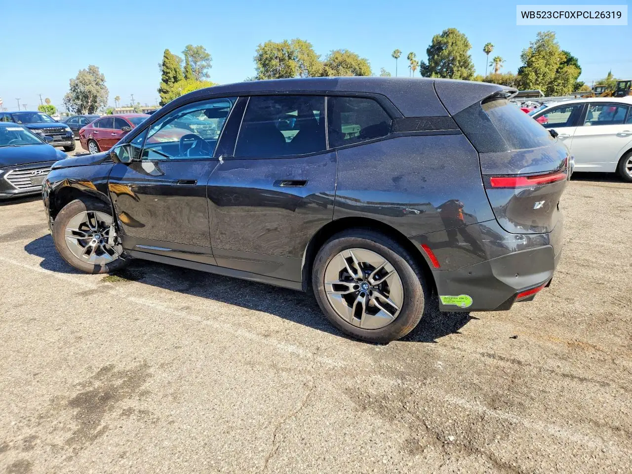 2023 BMW Ix xDrive50 VIN: WB523CF0XPCL26319 Lot: 59722786