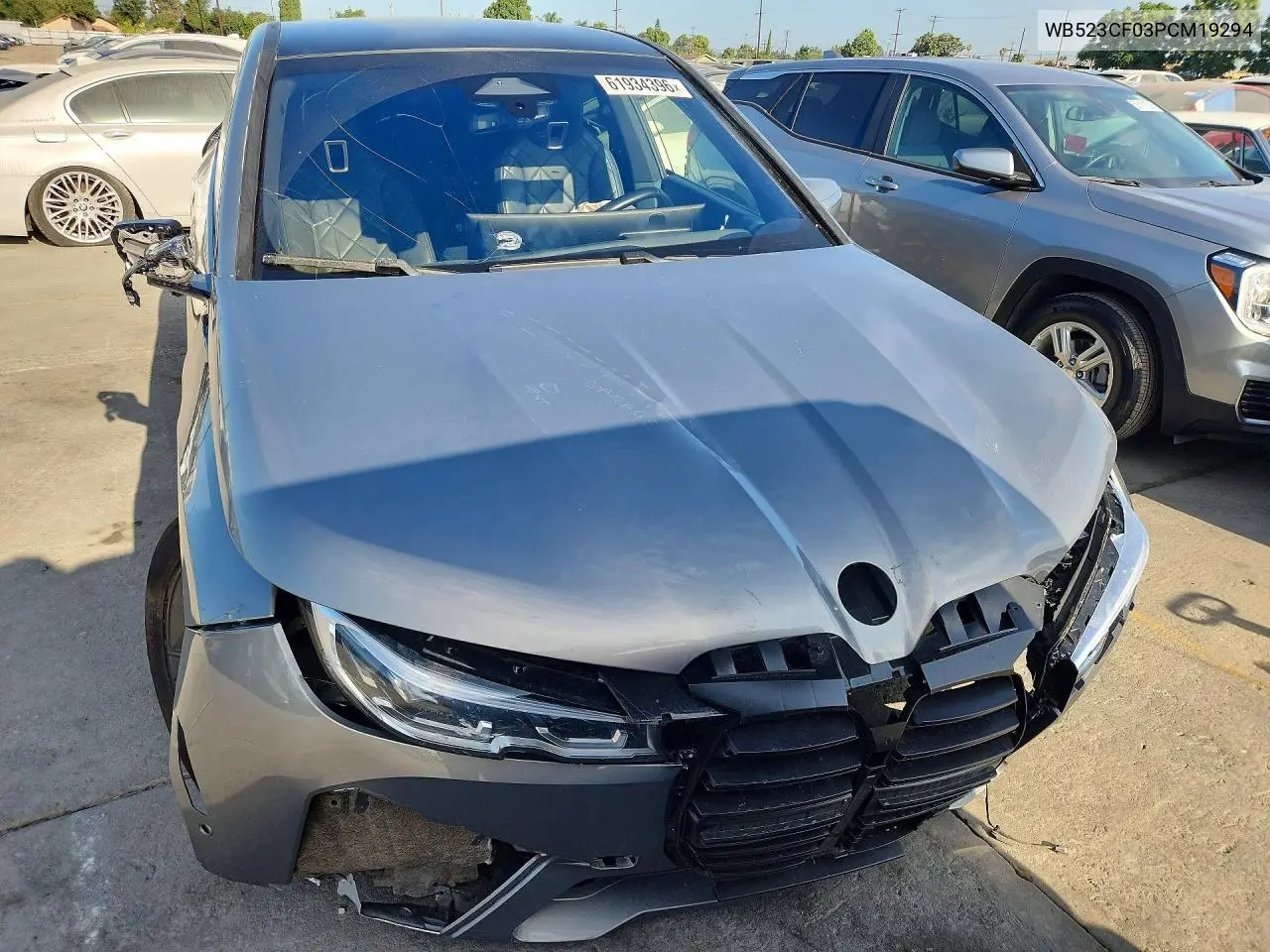 2023 BMW Ix xDrive50 VIN: WB523CF03PCM19294 Lot: 61934396