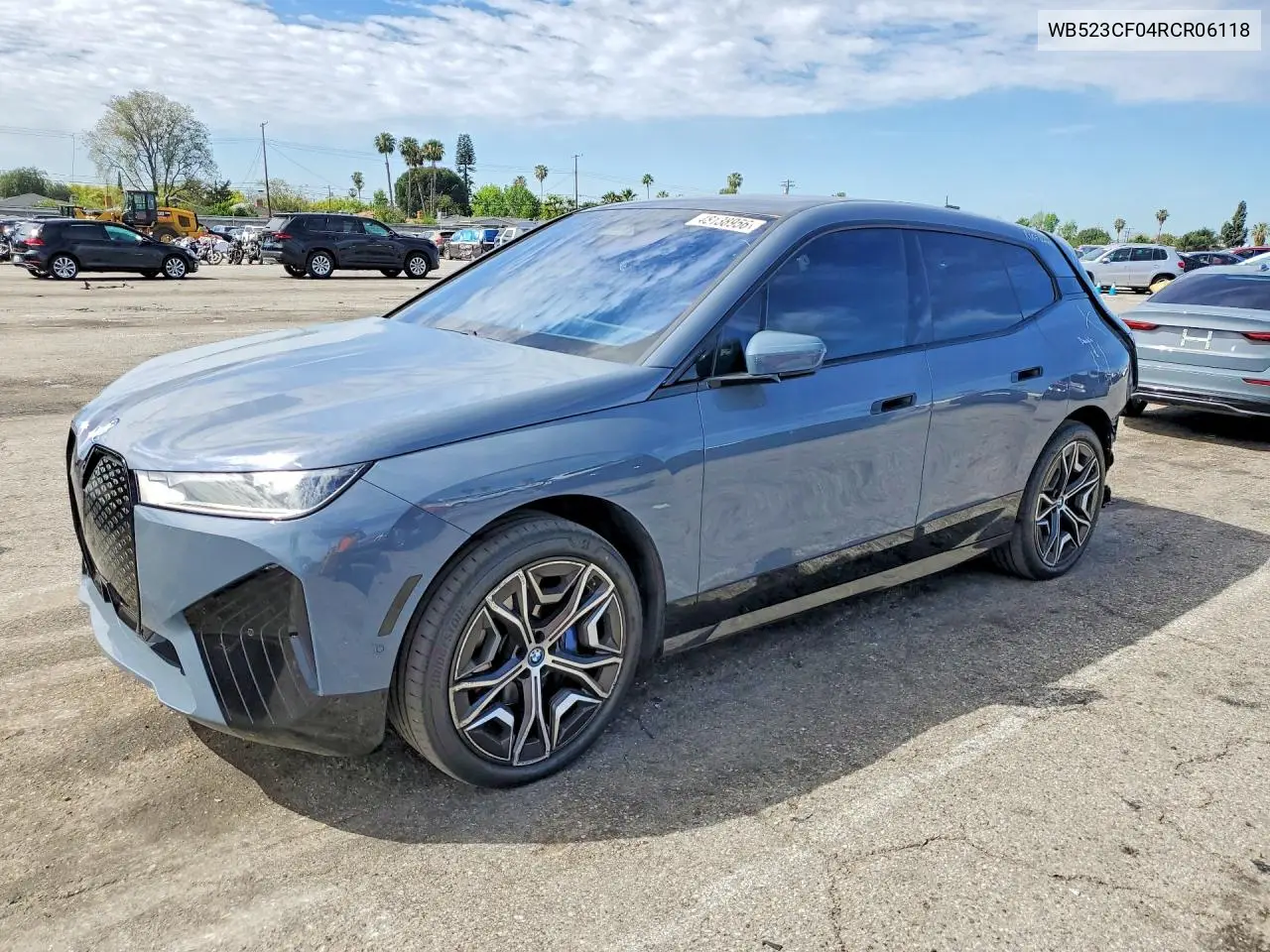 2024 BMW Ix xDrive50 VIN: WB523CF04RCR06118 Lot: 48138956