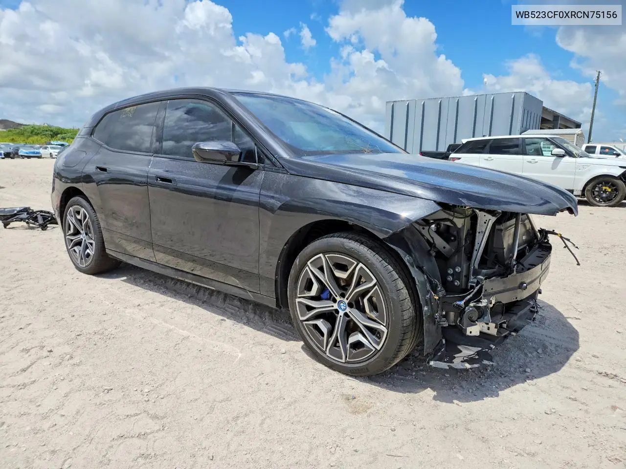 2024 BMW Ix xDrive50 VIN: WB523CF0XRCN75156 Lot: 50468406