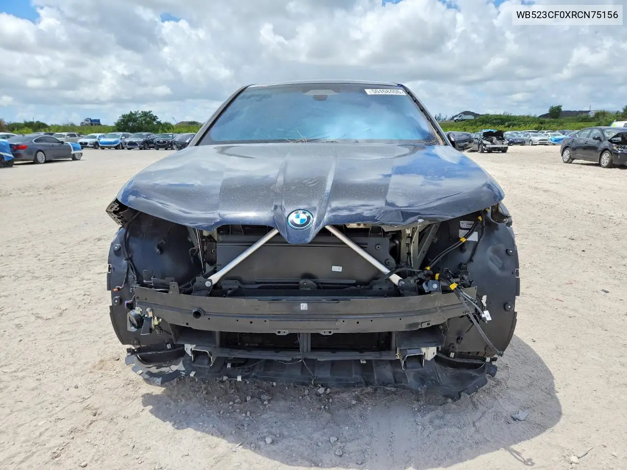 2024 BMW Ix xDrive50 VIN: WB523CF0XRCN75156 Lot: 50468406