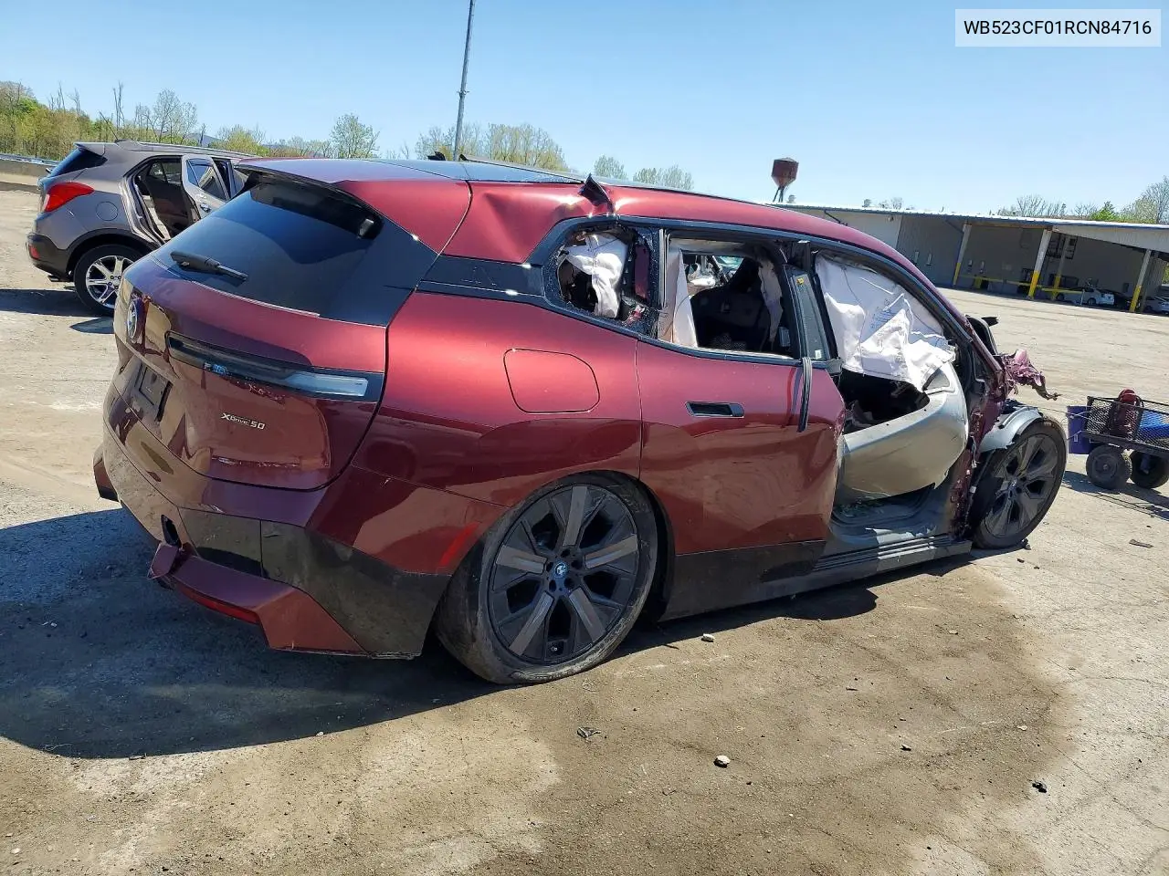 2024 BMW Ix xDrive50 VIN: WB523CF01RCN84716 Lot: 51298346