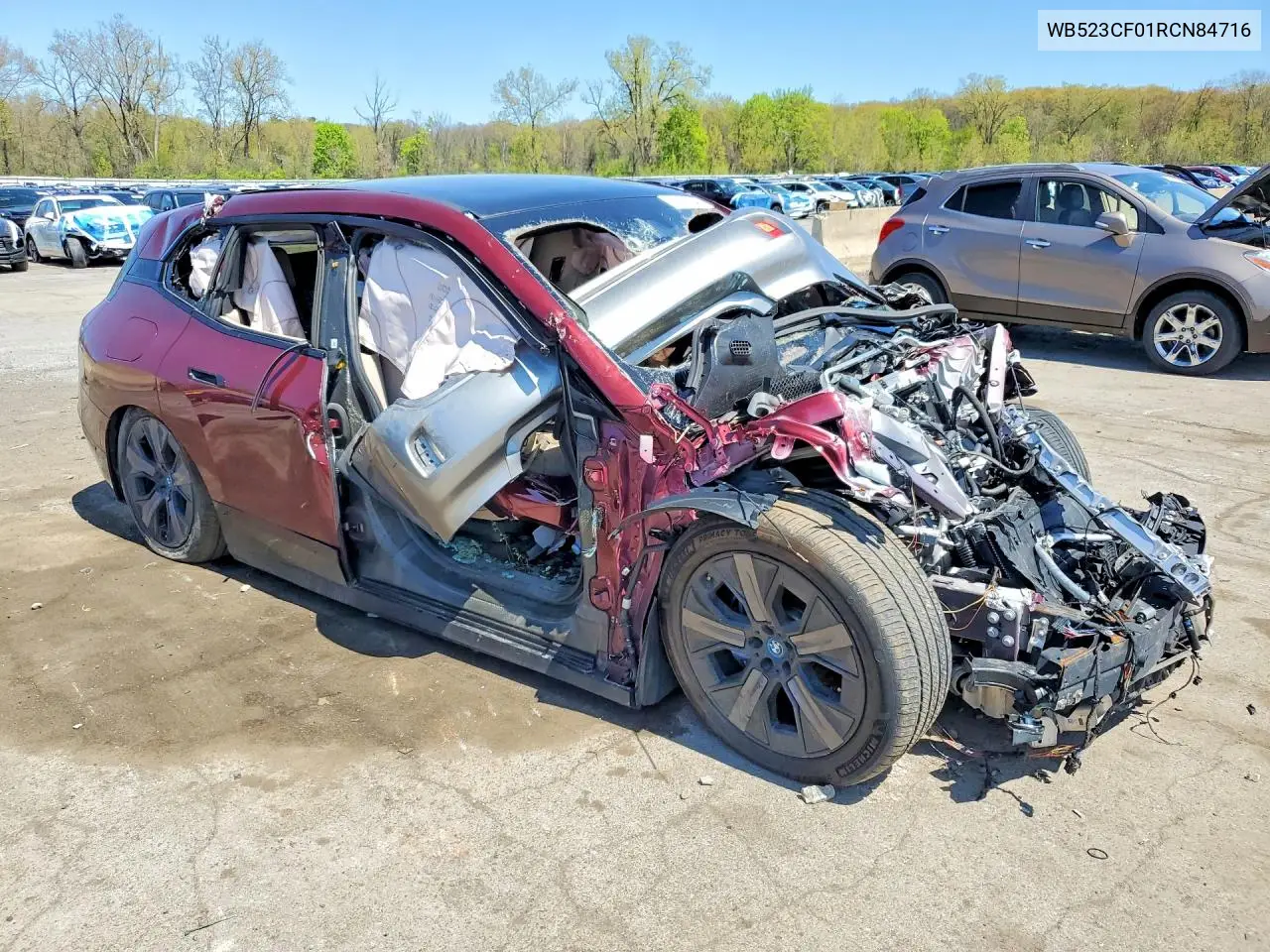 2024 BMW Ix xDrive50 VIN: WB523CF01RCN84716 Lot: 51298346