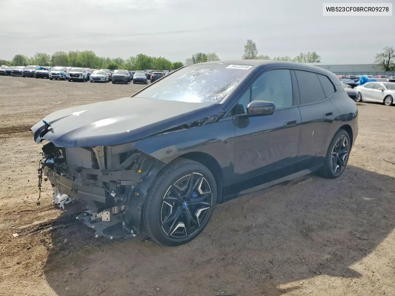 2024 BMW Ix xDrive50 VIN: WB523CF08RCR09278 Lot: 54472516