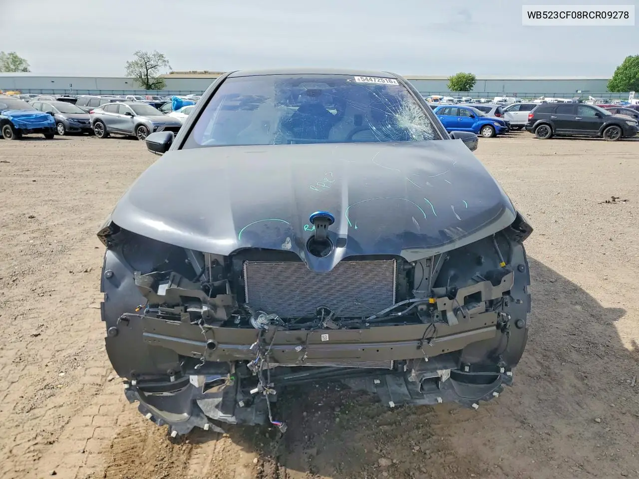 2024 BMW Ix xDrive50 VIN: WB523CF08RCR09278 Lot: 54472516