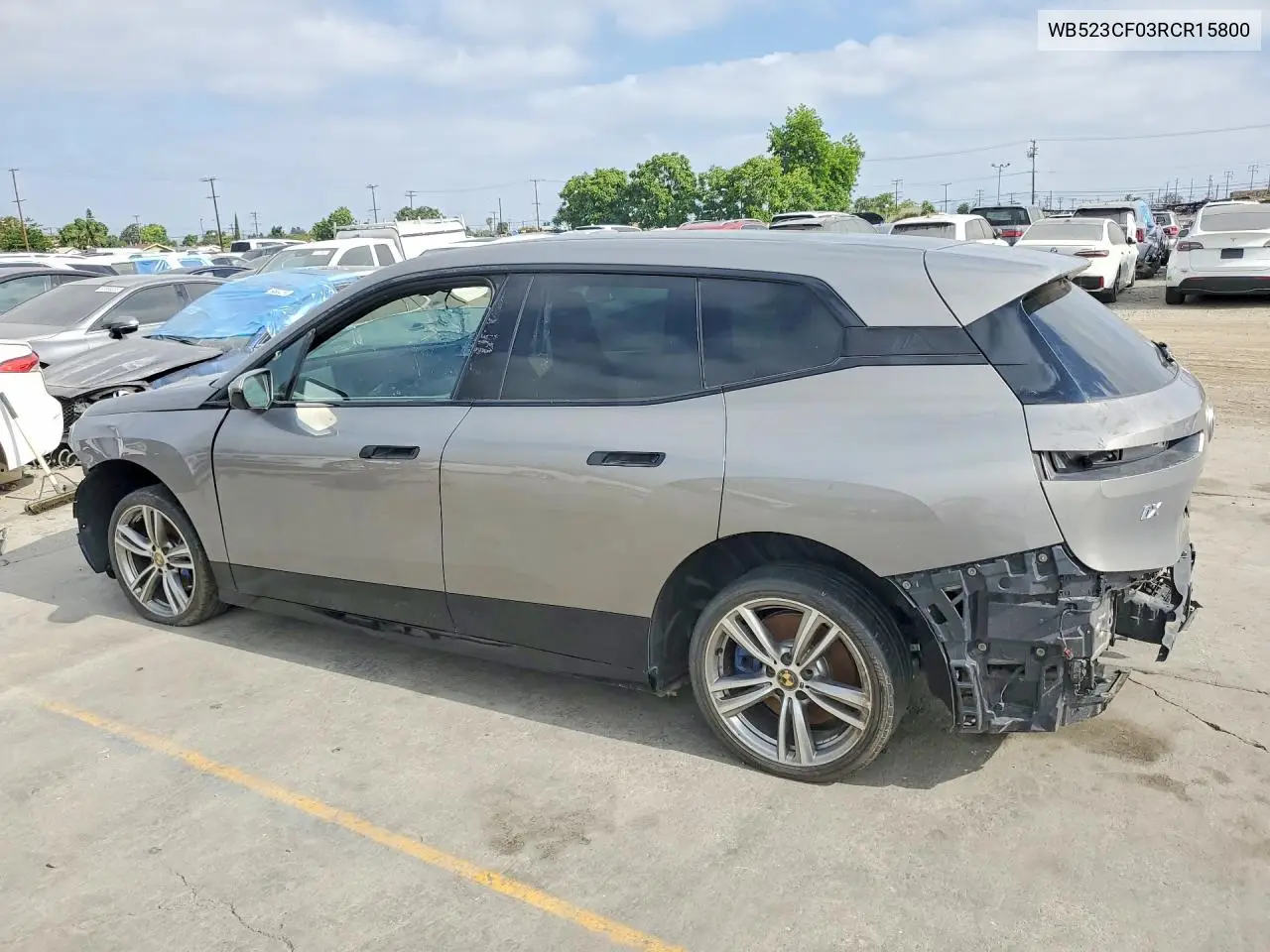 2024 BMW Ix xDrive50 VIN: WB523CF03RCR15800 Lot: 55536336