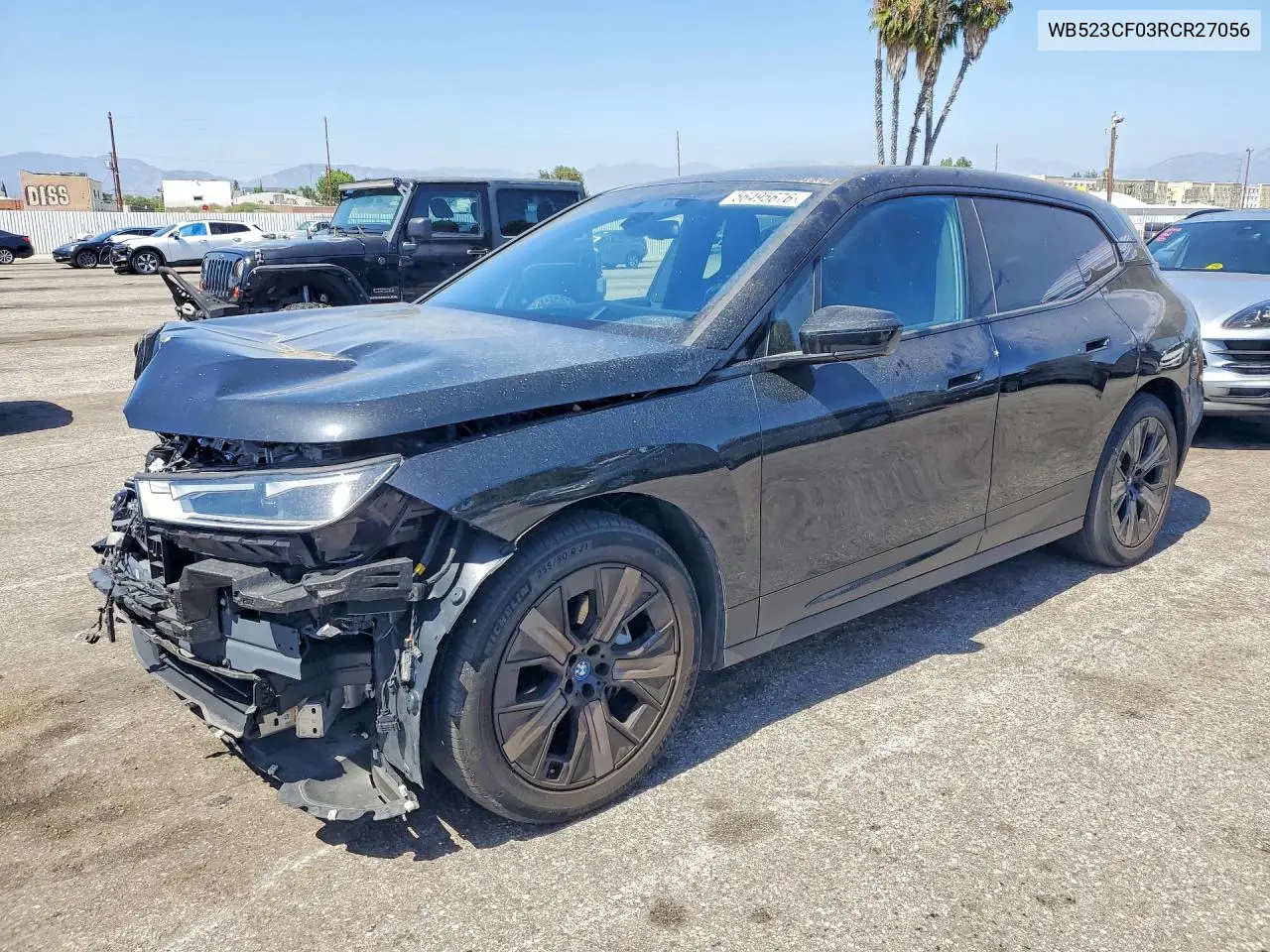 2024 BMW Ix xDrive50 VIN: WB523CF03RCR27056 Lot: 56495676