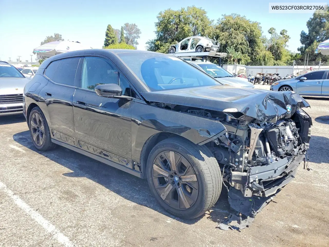 2024 BMW Ix xDrive50 VIN: WB523CF03RCR27056 Lot: 56495676