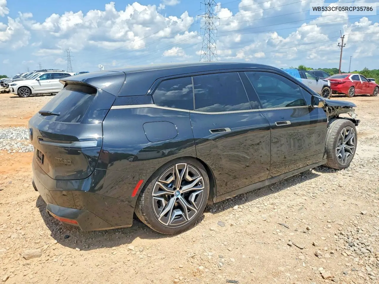 2024 BMW Ix M60 VIN: WB533CF05RCP35786 Lot: 56722056