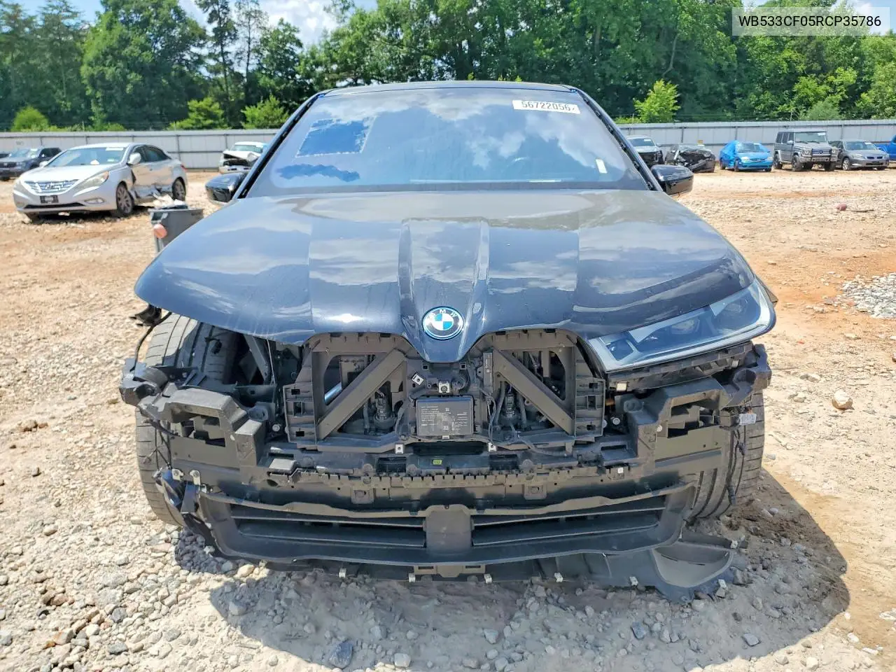 2024 BMW Ix M60 VIN: WB533CF05RCP35786 Lot: 56722056