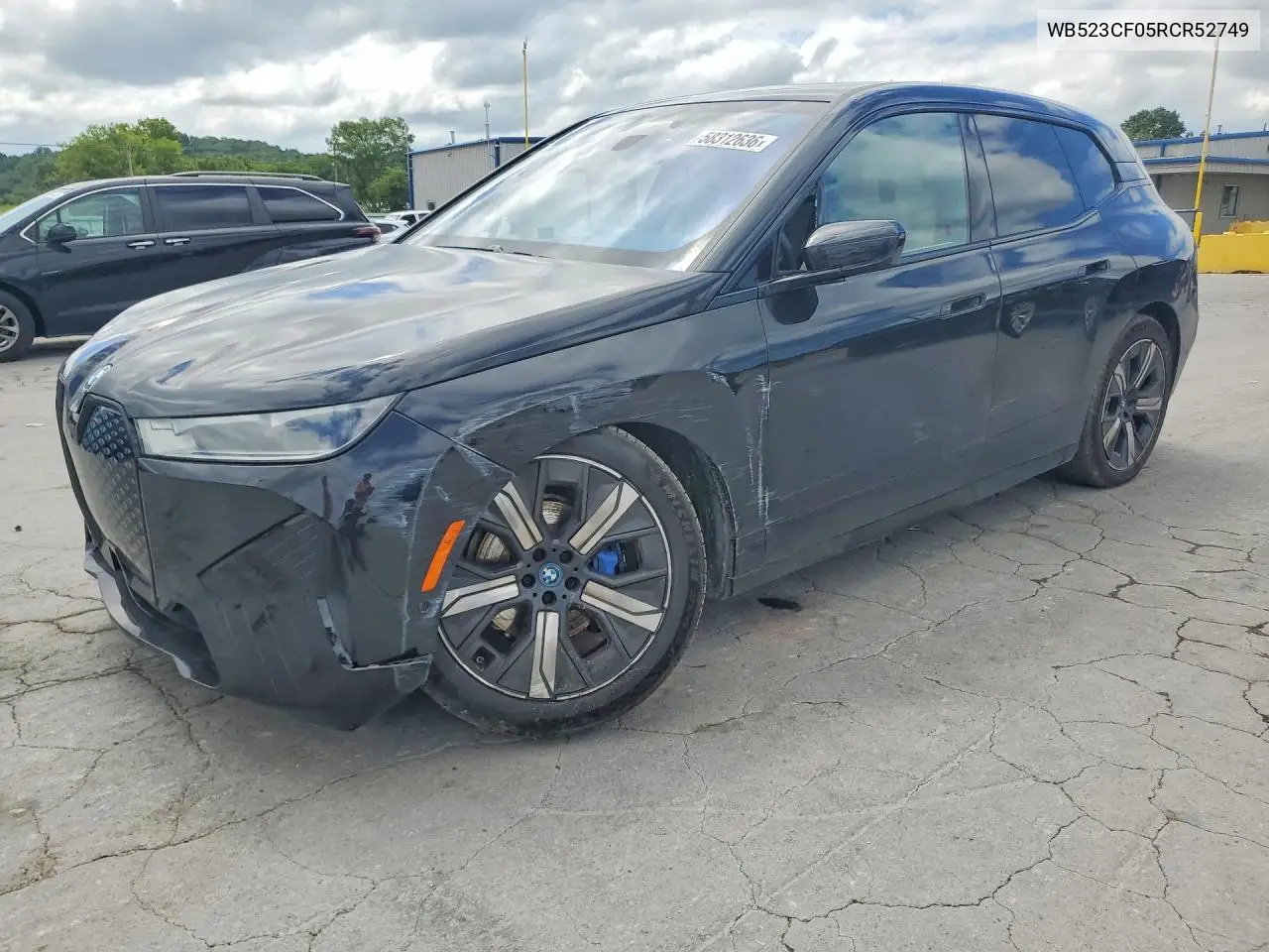 2024 BMW Ix xDrive50 VIN: WB523CF05RCR52749 Lot: 58312636