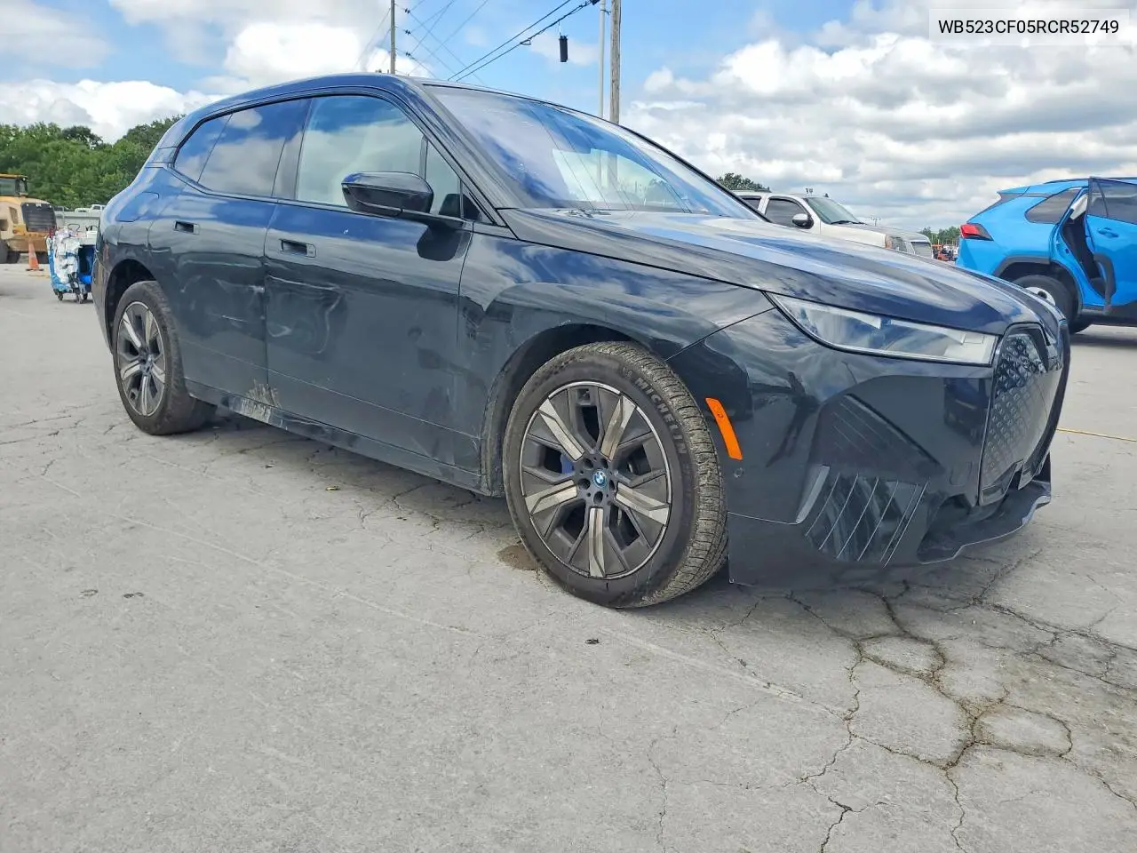 2024 BMW Ix xDrive50 VIN: WB523CF05RCR52749 Lot: 58312636