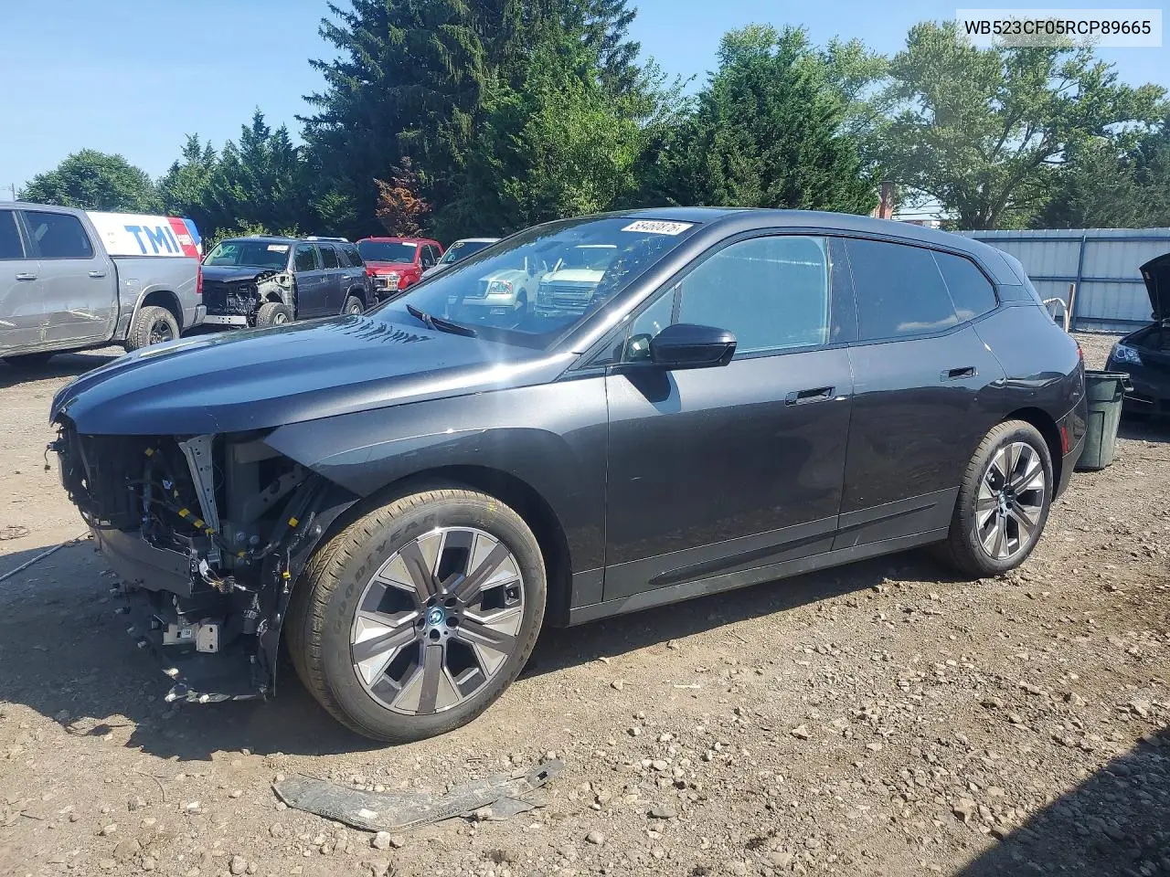 2024 BMW Ix xDrive50 VIN: WB523CF05RCP89665 Lot: 58460876