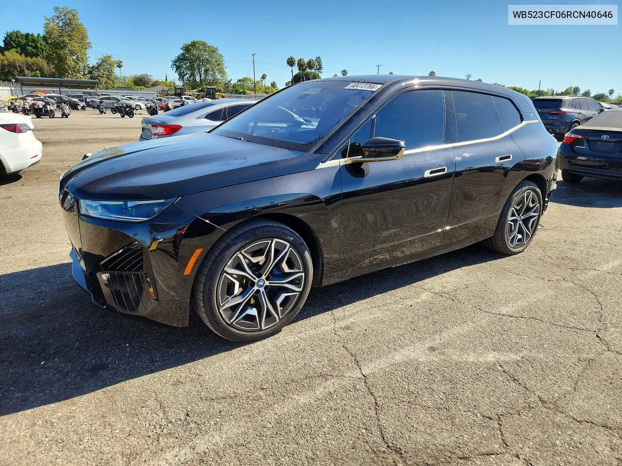 2024 BMW Ix xDrive50 VIN: WB523CF06RCN40646 Lot: 60413766