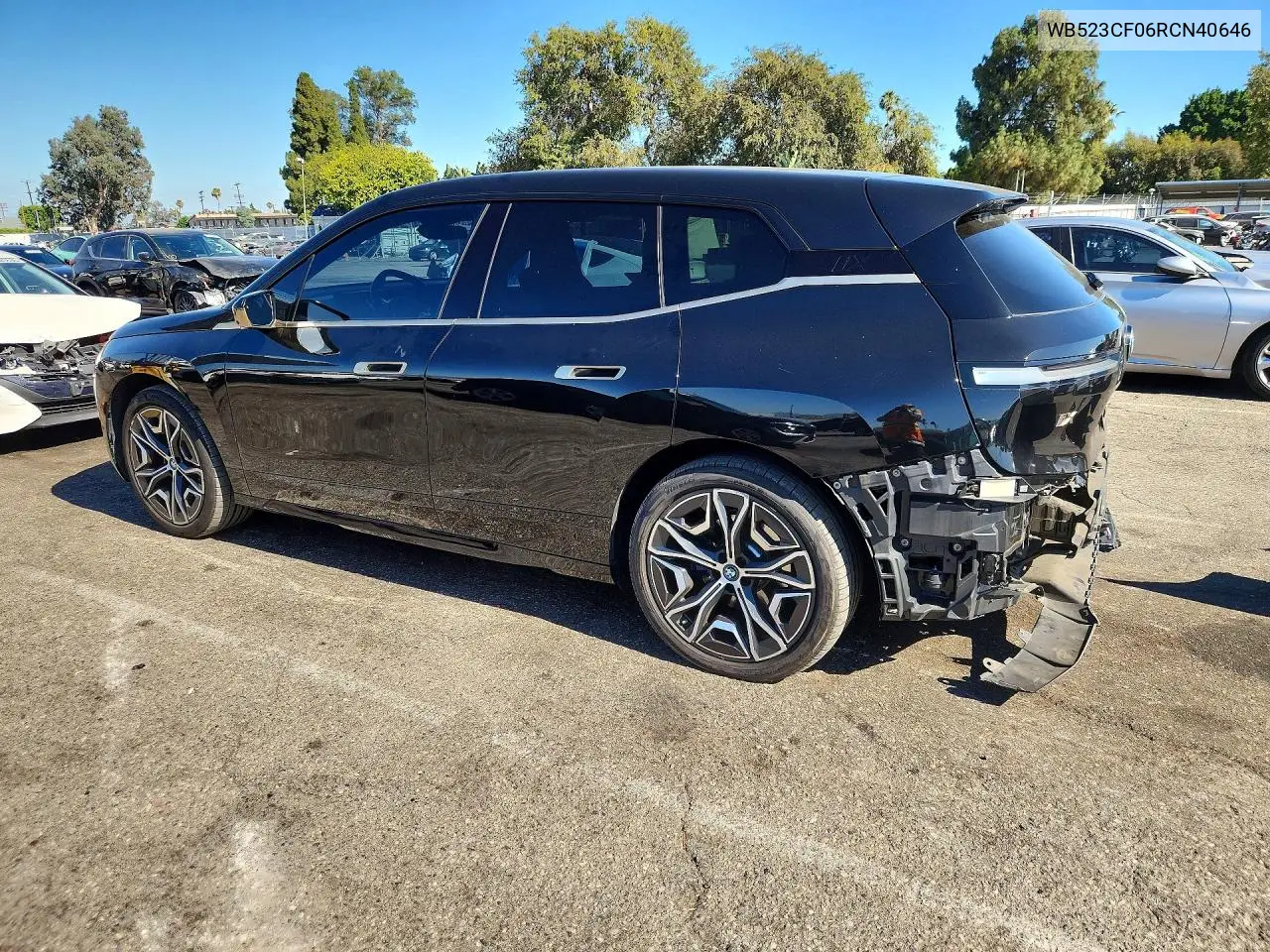 2024 BMW Ix xDrive50 VIN: WB523CF06RCN40646 Lot: 60413766