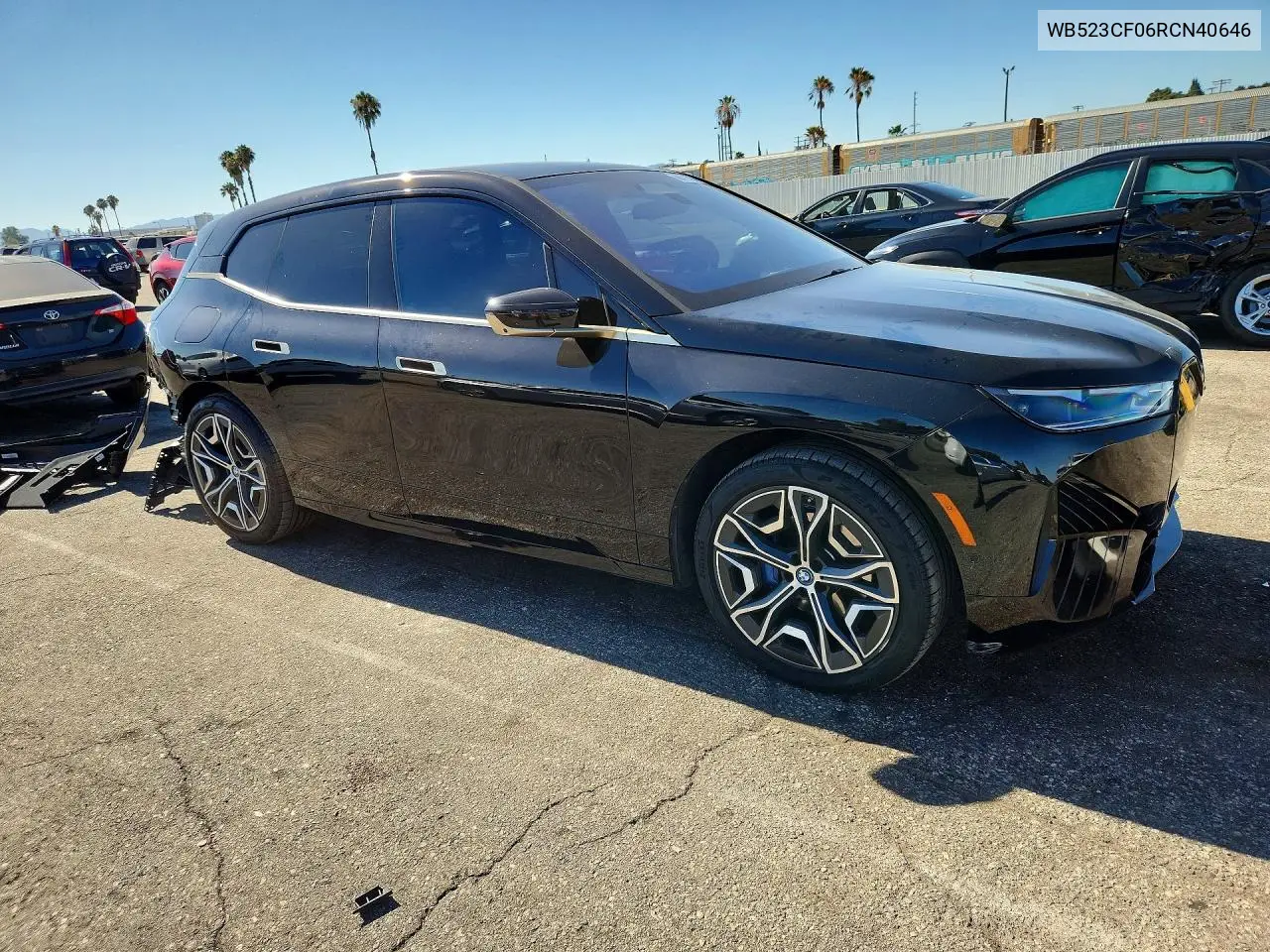 2024 BMW Ix xDrive50 VIN: WB523CF06RCN40646 Lot: 60413766