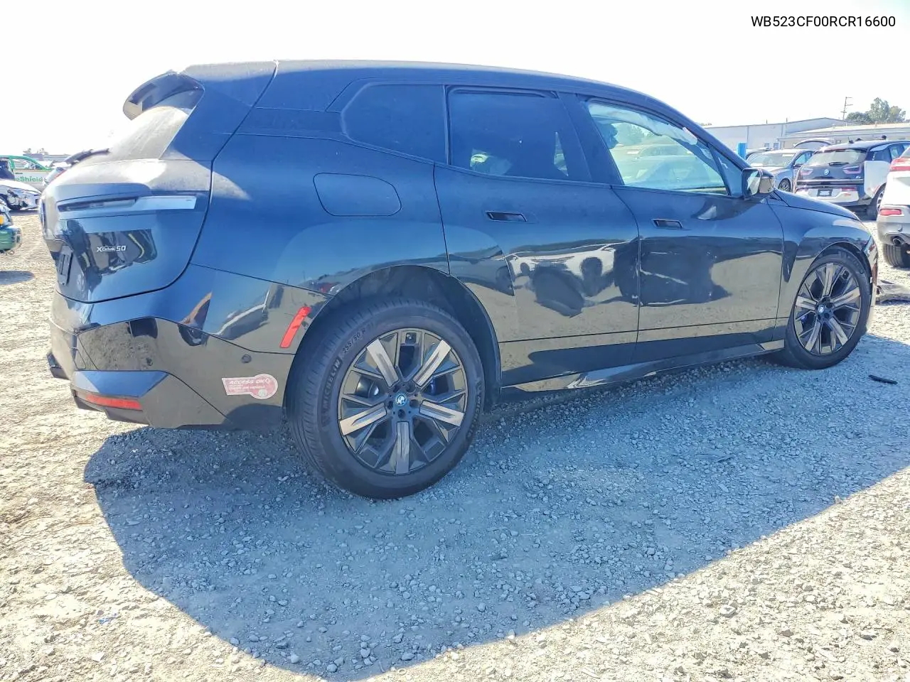 2024 BMW Ix xDrive50 VIN: WB523CF00RCR16600 Lot: 61235046