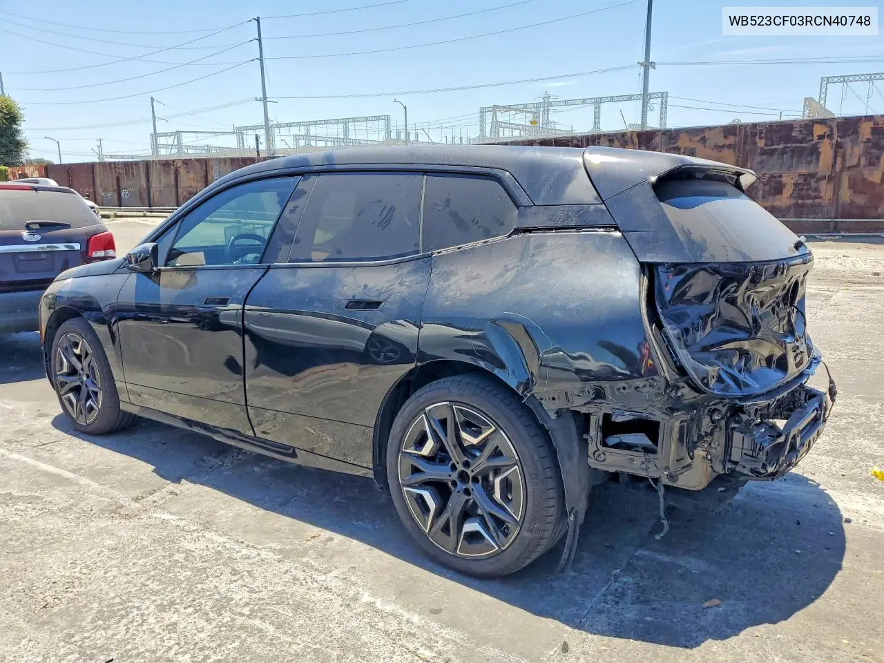 2024 BMW Ix xDrive50 VIN: WB523CF03RCN40748 Lot: 61372536
