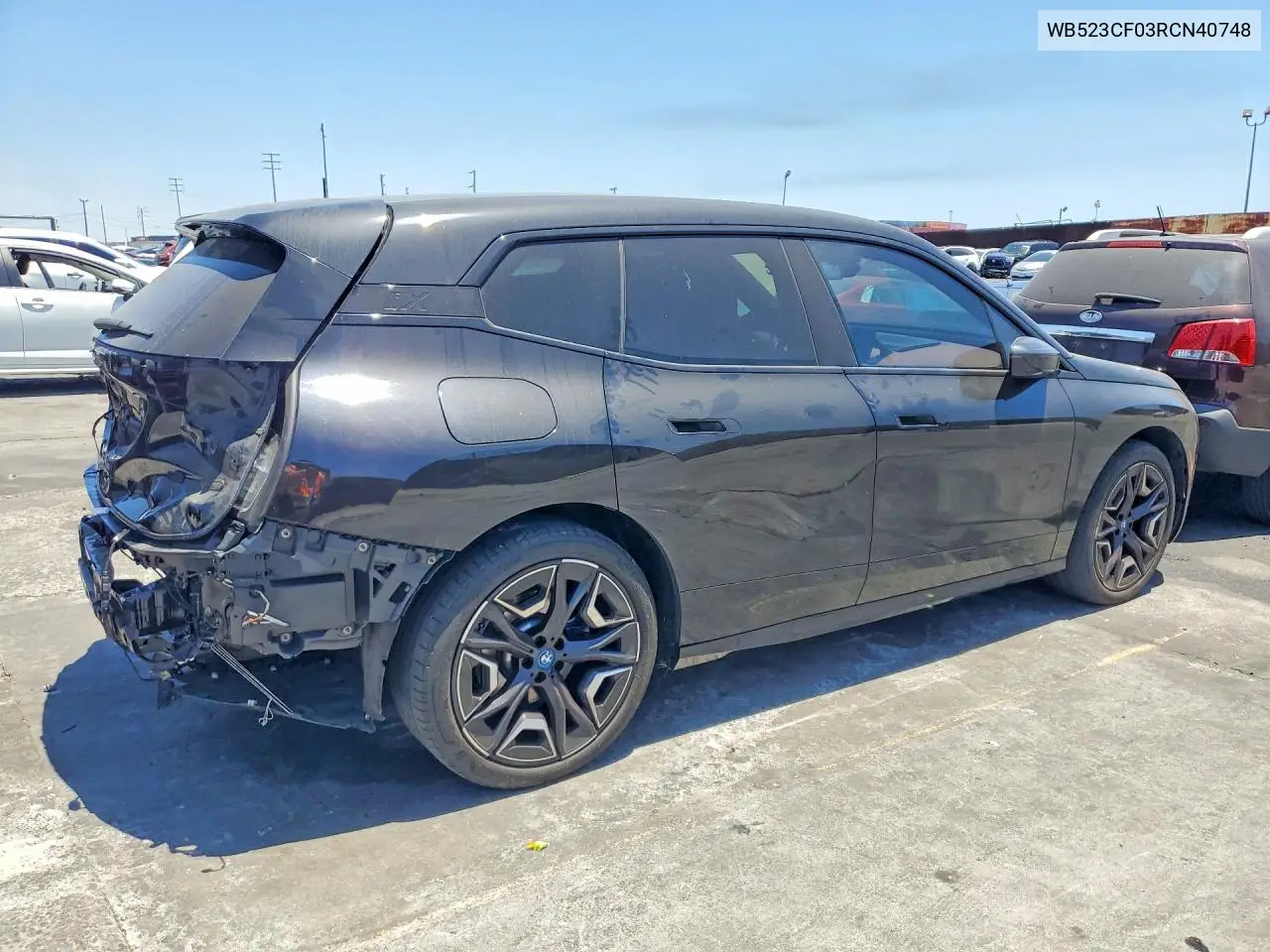 2024 BMW Ix xDrive50 VIN: WB523CF03RCN40748 Lot: 61372536