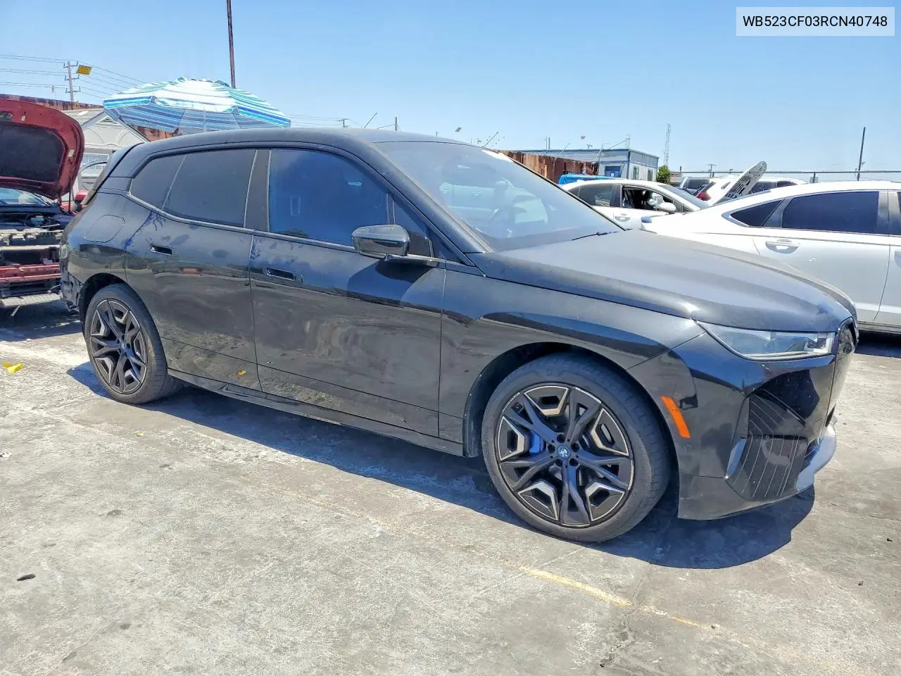 2024 BMW Ix xDrive50 VIN: WB523CF03RCN40748 Lot: 61372536