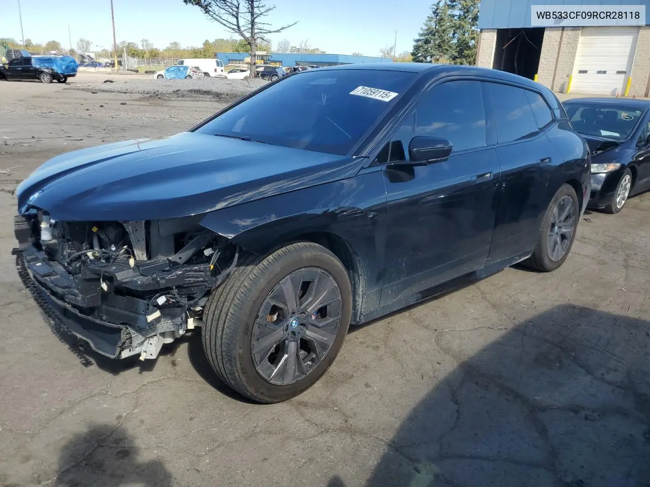 2024 BMW Ix M60 VIN: WB533CF09RCR28118 Lot: 71059115