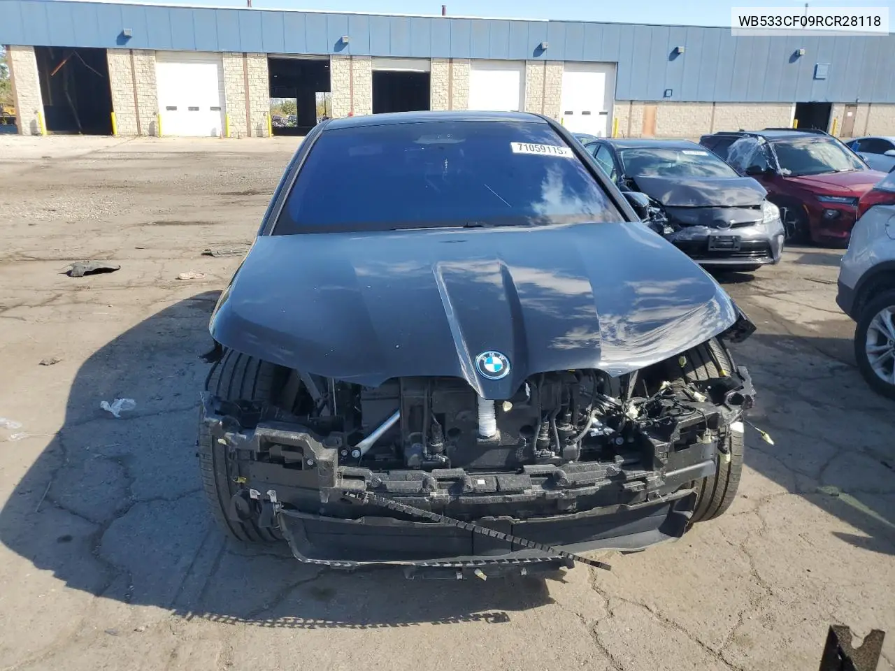 2024 BMW Ix M60 VIN: WB533CF09RCR28118 Lot: 71059115