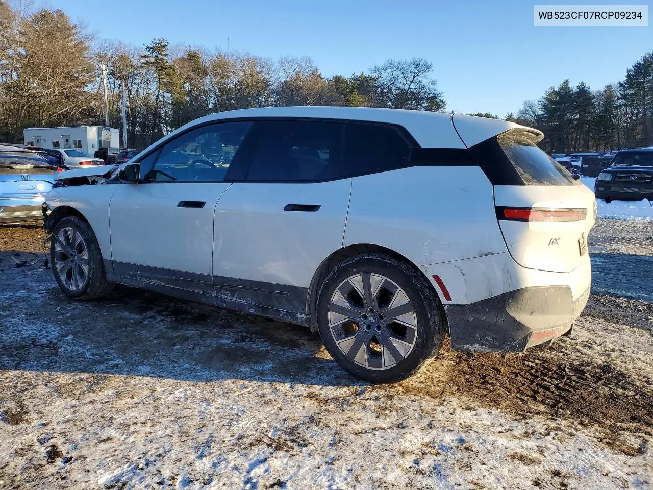 2024 BMW Ix xDrive50 VIN: WB523CF07RCP09234 Lot: 75538455